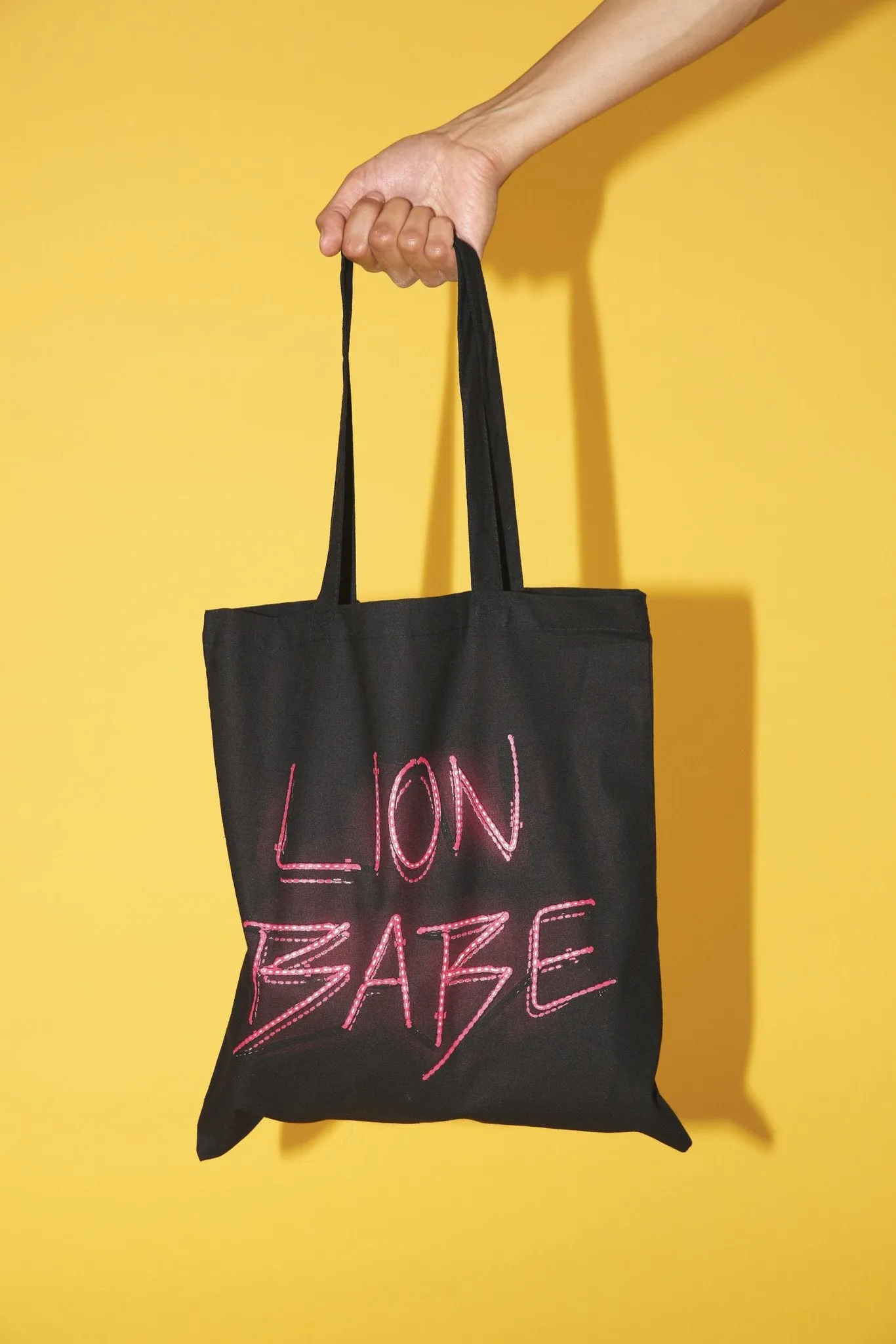 LION BABE NEON TOTE BAG