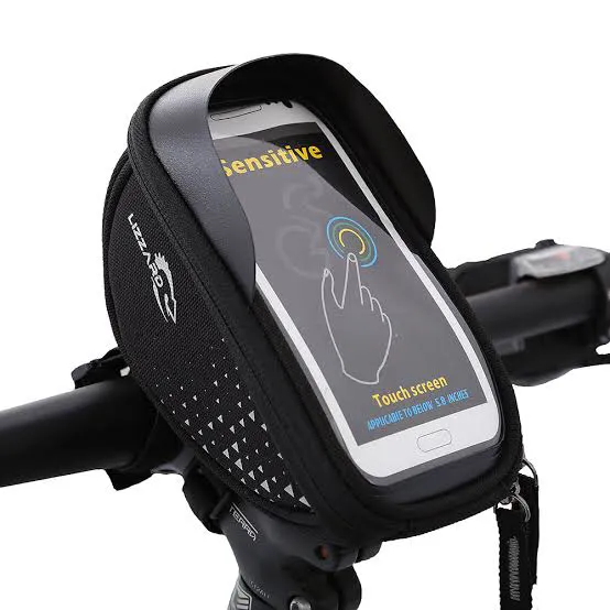 LIZZARD PHONE TRIP BICYCLE BAG BLACK