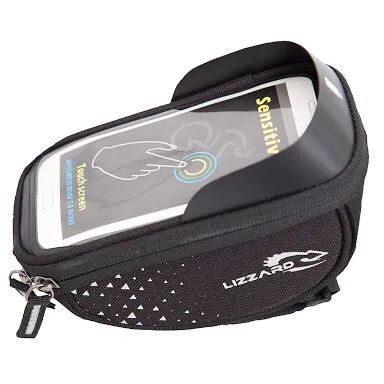 LIZZARD PHONE TRIP BICYCLE BAG BLACK
