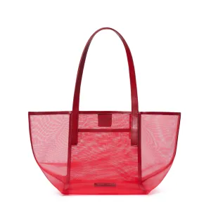 Loeffler Randall - Easton Mesh Tote (Red)