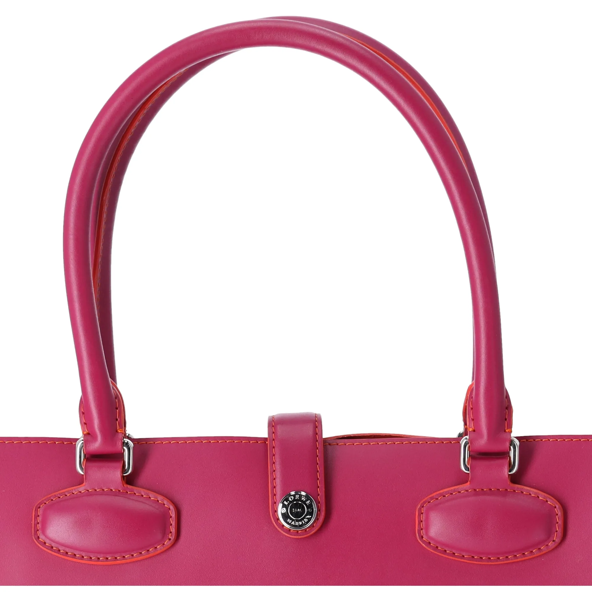 LOEWE Leo Tote Bag 364.71AG60 Pink Leather