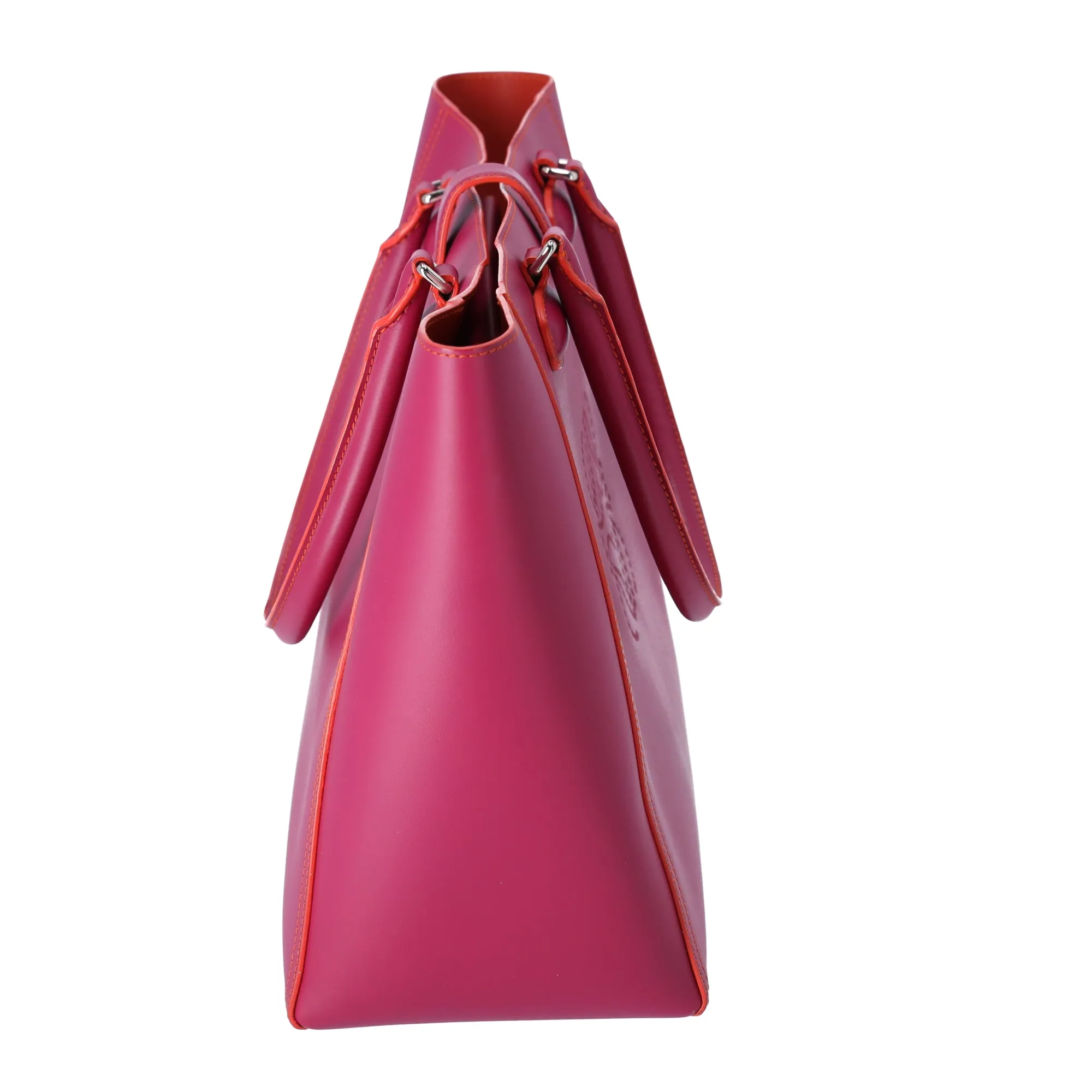 LOEWE Leo Tote Bag 364.71AG60 Pink Leather