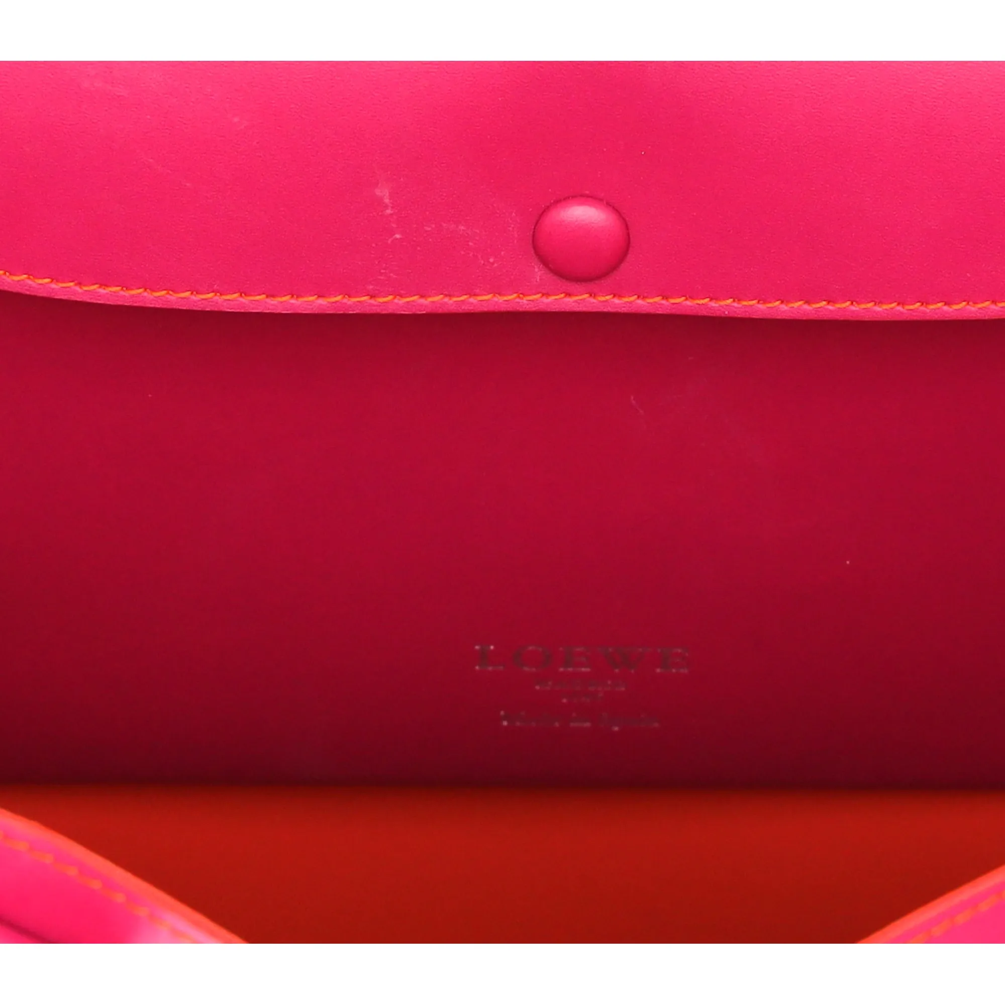 LOEWE Leo Tote Bag 364.71AG60 Pink Leather