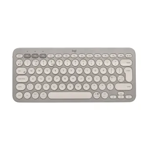 Logitech K380 Multi-Device Bluetooth Keyboard - Sand