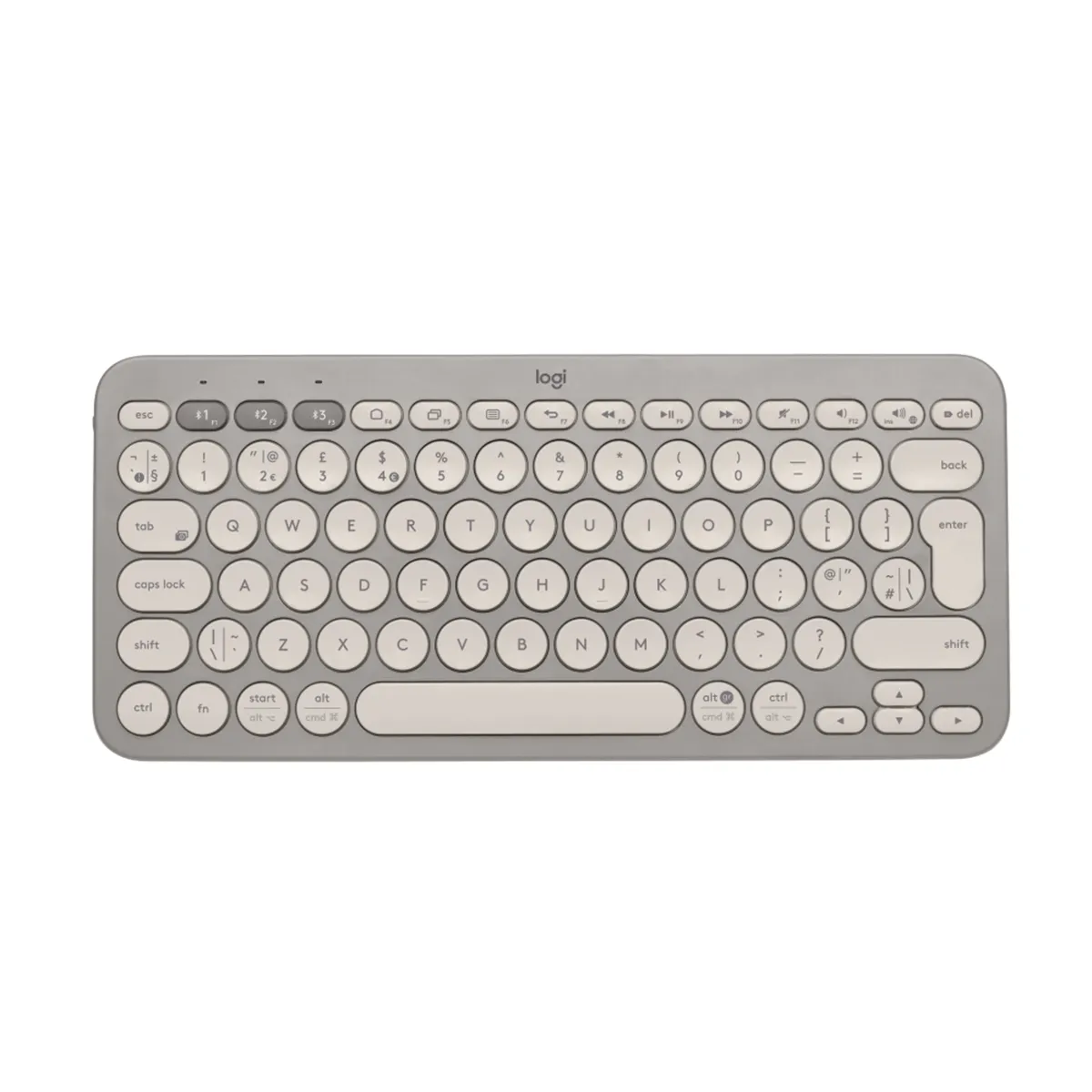 Logitech K380 Multi-Device Bluetooth Keyboard - Sand