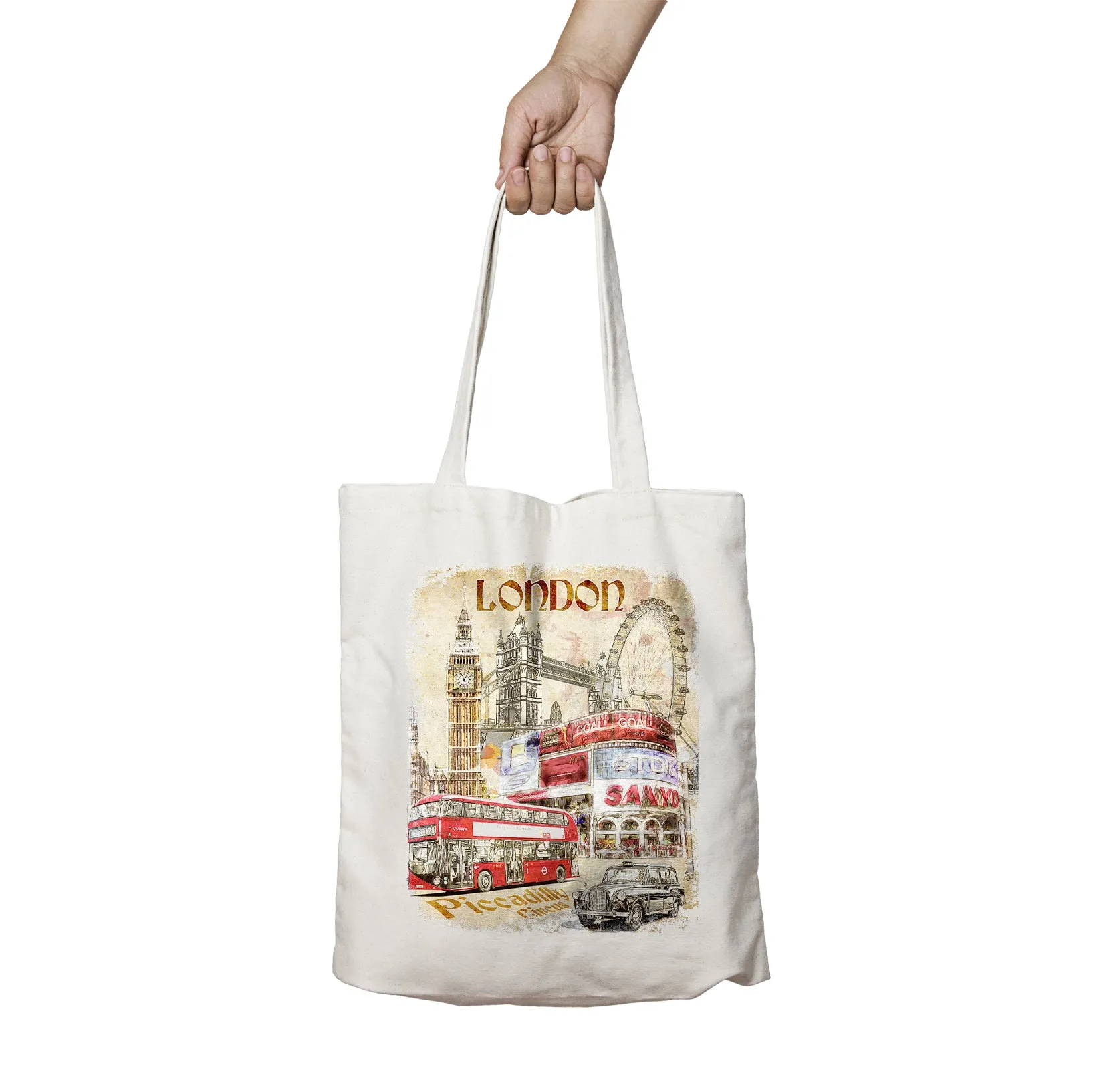 London Fusion Piccadilly Circus Official Tote Bag