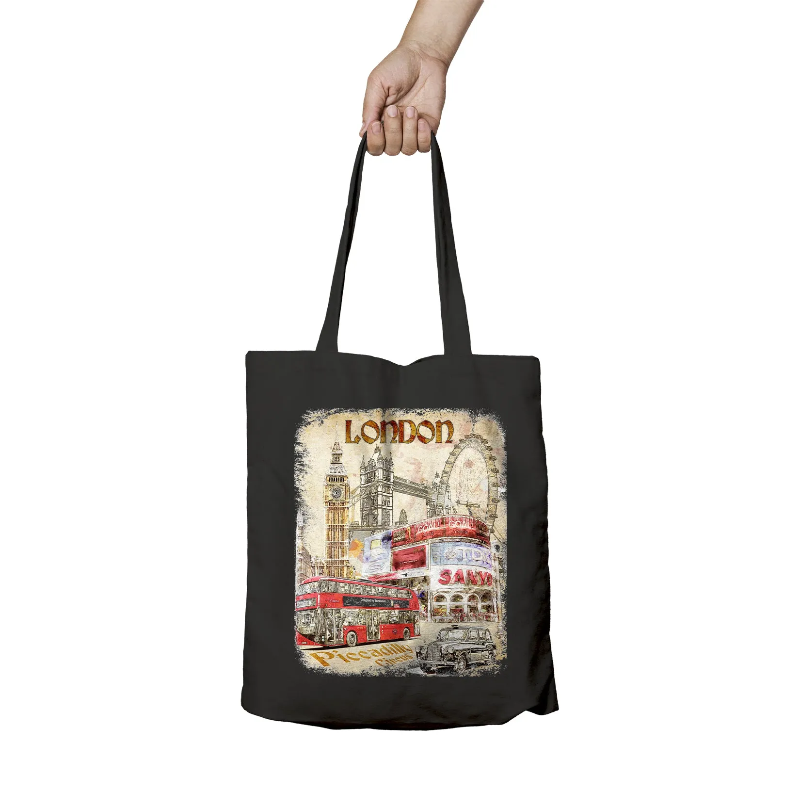 London Fusion Piccadilly Circus Official Tote Bag