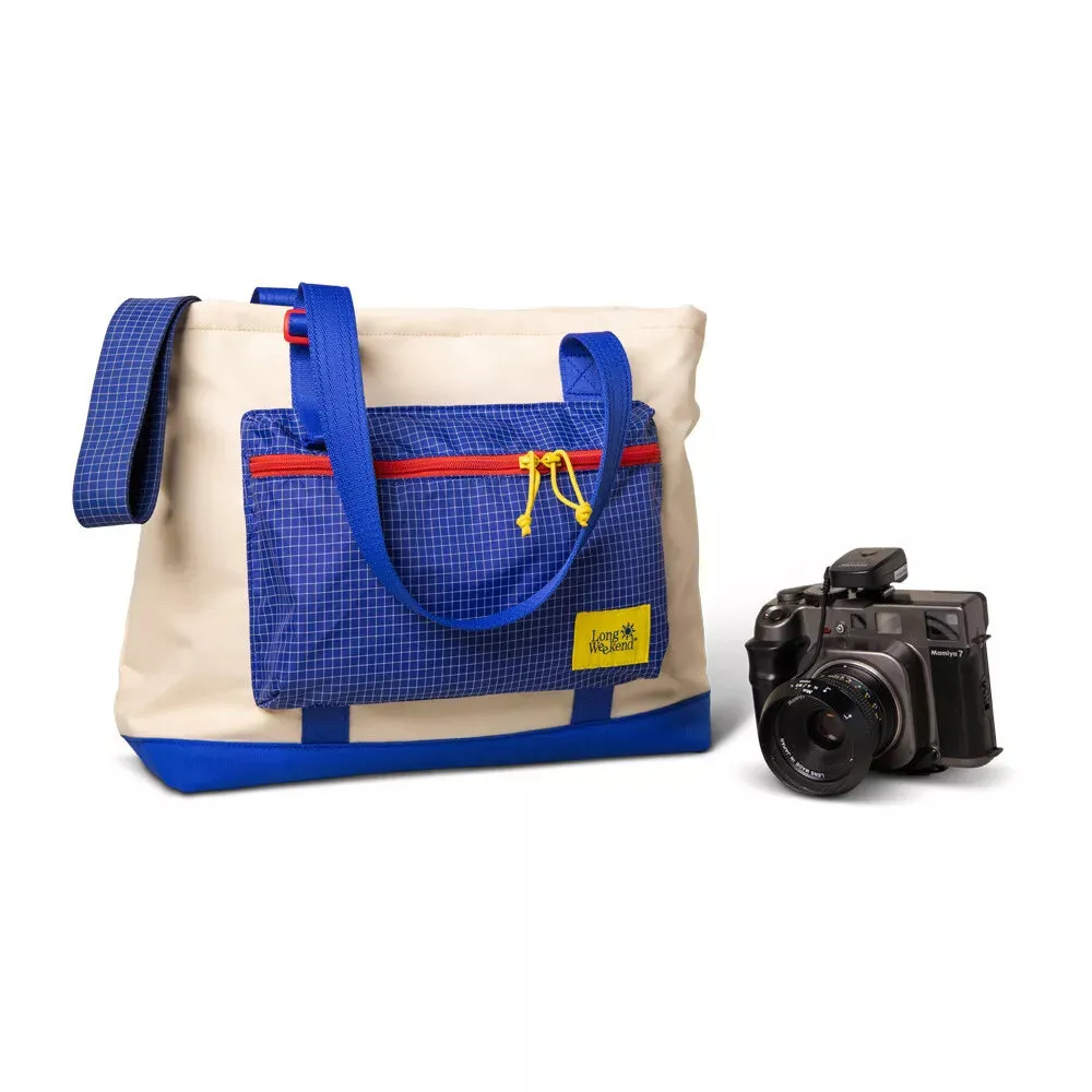 Long Weekend Beacon Tote - Creme Multi
