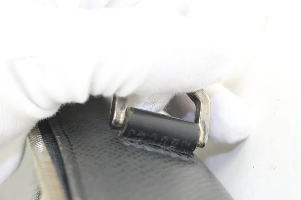 Louis Vuitton Black Taiga Leather Odessa Laptop Bag 917lv17