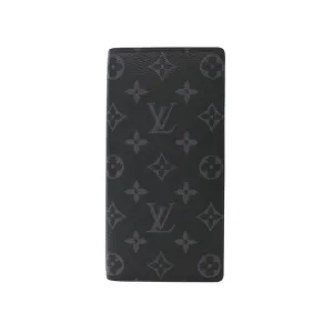 LOUIS VUITTON BRAZZA MONOGRAM ECLIPSE WALLET