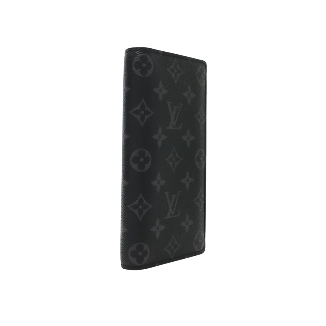 LOUIS VUITTON BRAZZA MONOGRAM ECLIPSE WALLET