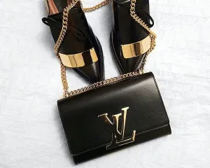 Louis Vuitton | Calfskin Louise Clutch | GM