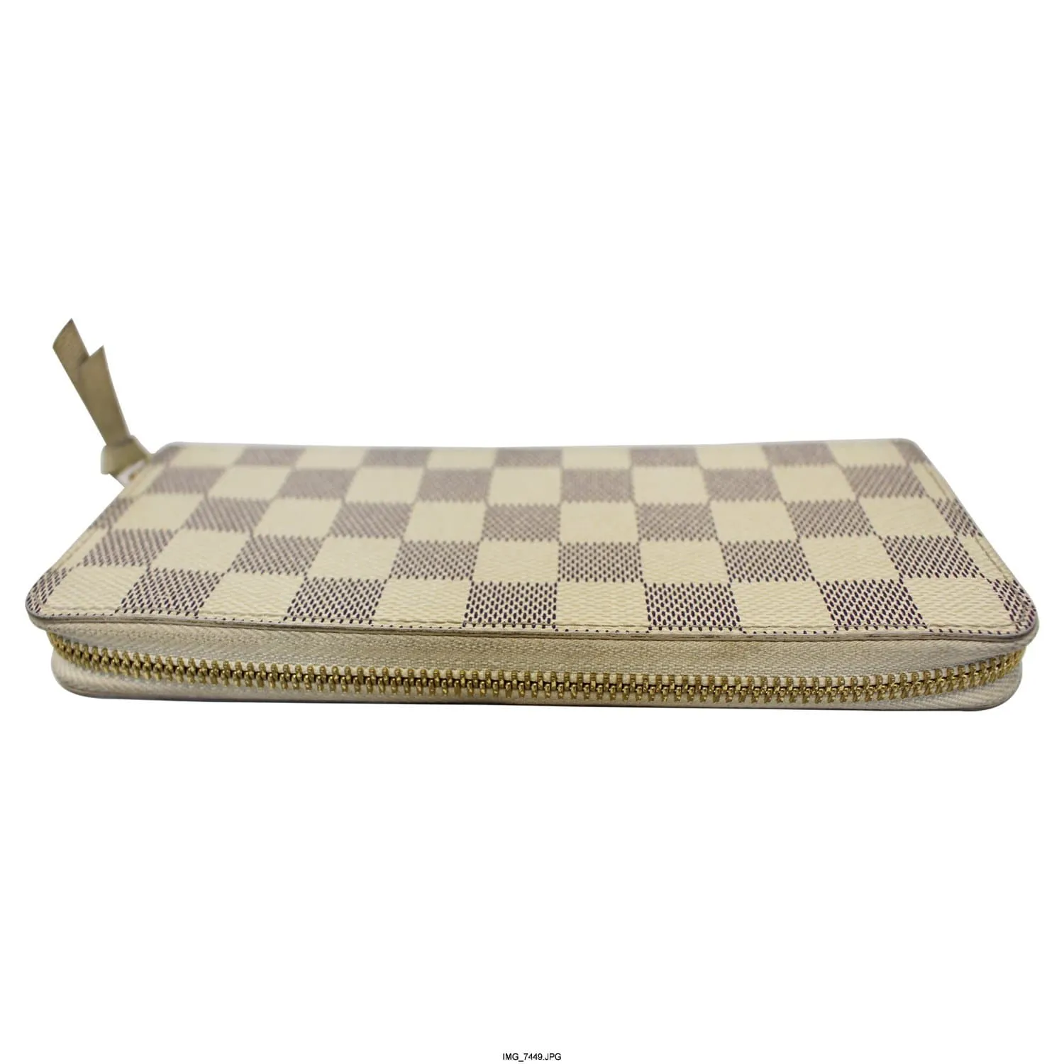 LOUIS VUITTON Clemence Damier Azur Wallet