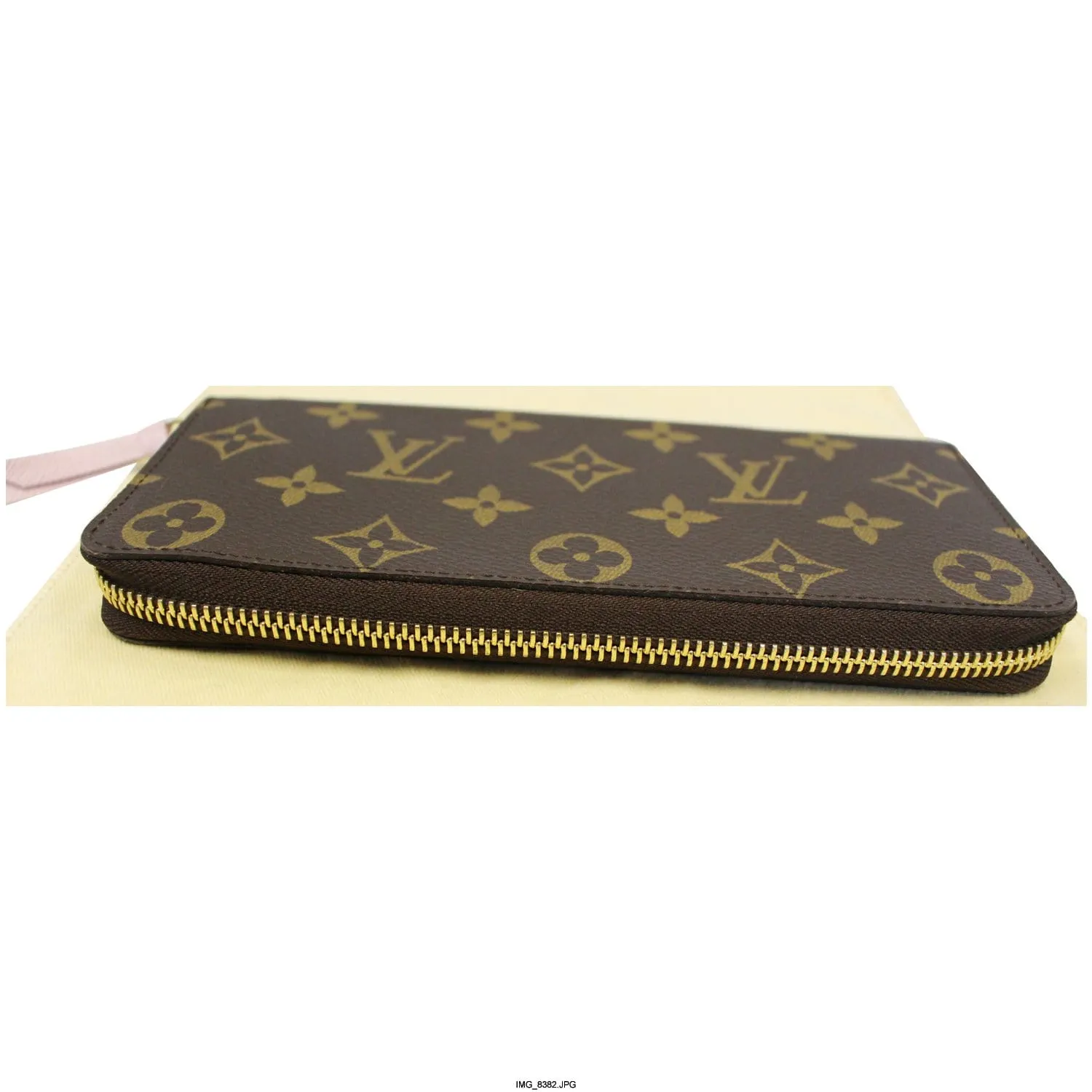 LOUIS VUITTON Clemence Monogram Canvas Wallet
