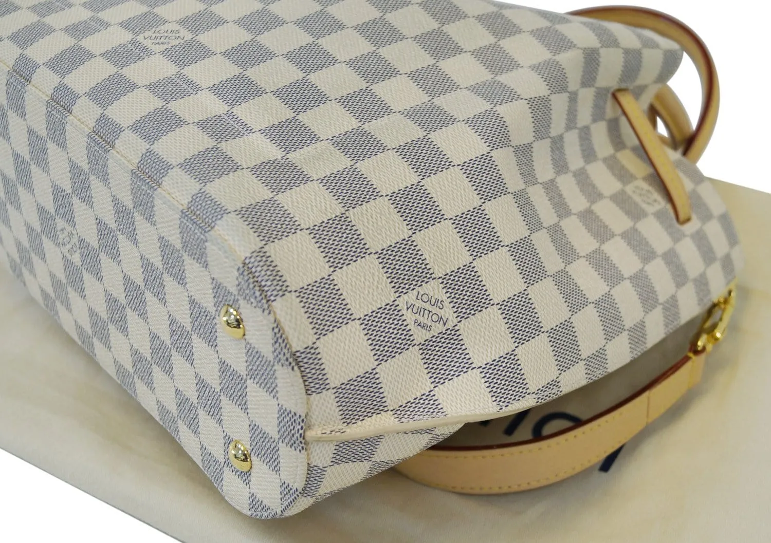 LOUIS VUITTON Damier Azur Girolata Mint Shoulder Bag