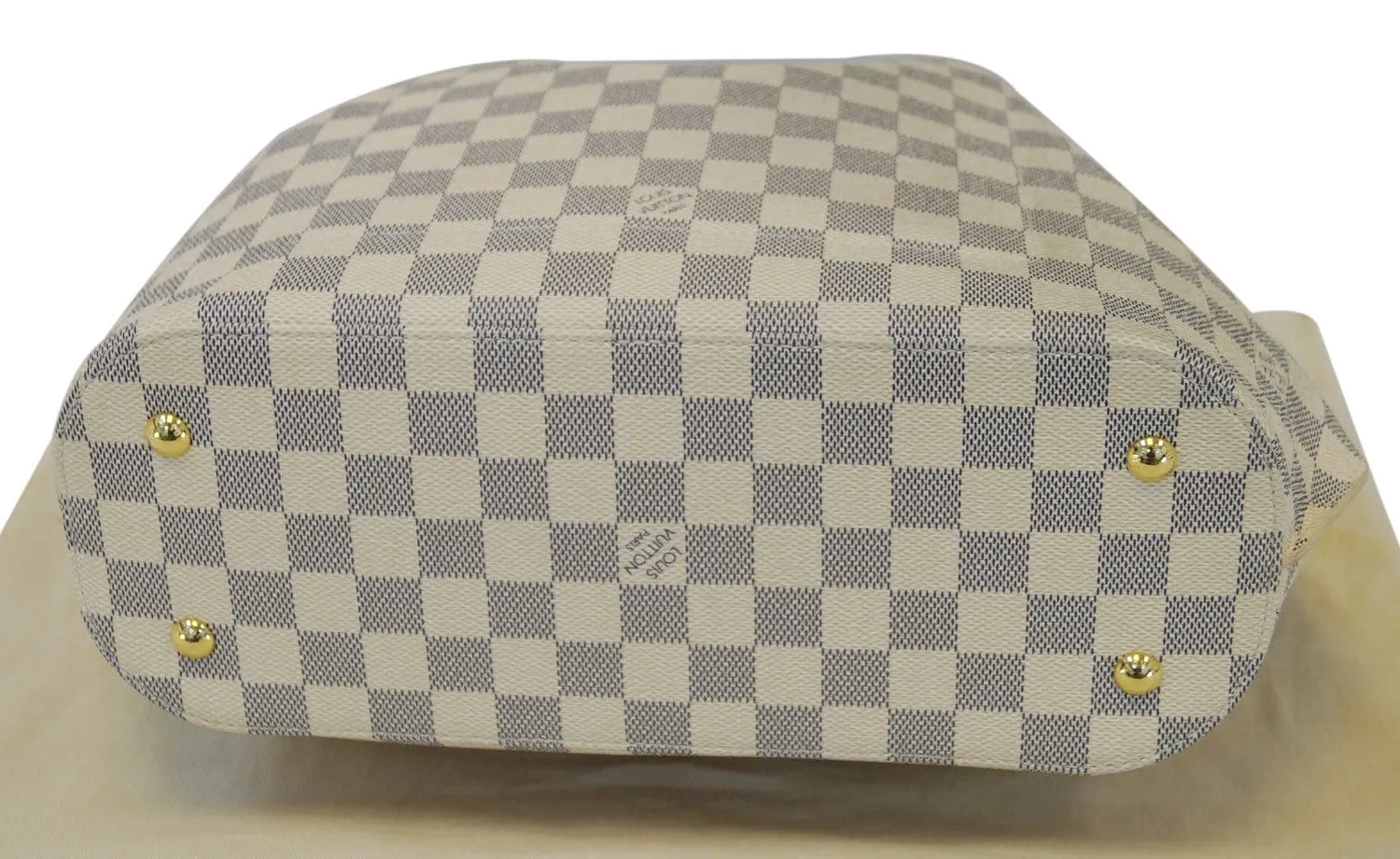 LOUIS VUITTON Damier Azur Girolata Mint Shoulder Bag