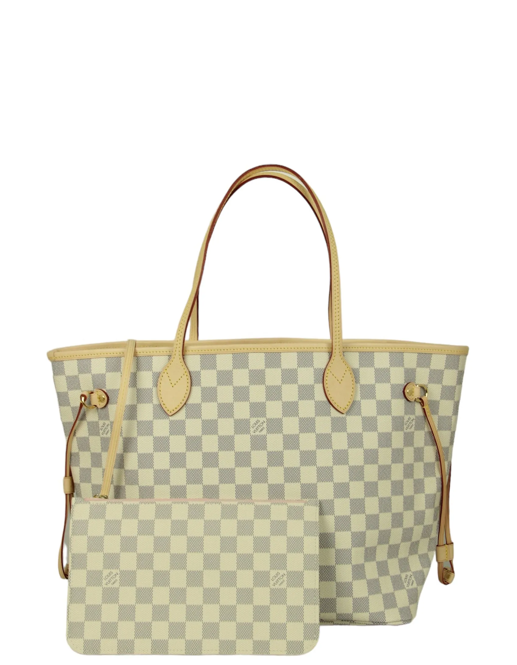 Louis Vuitton Damier Azur Neverfull MM Tote