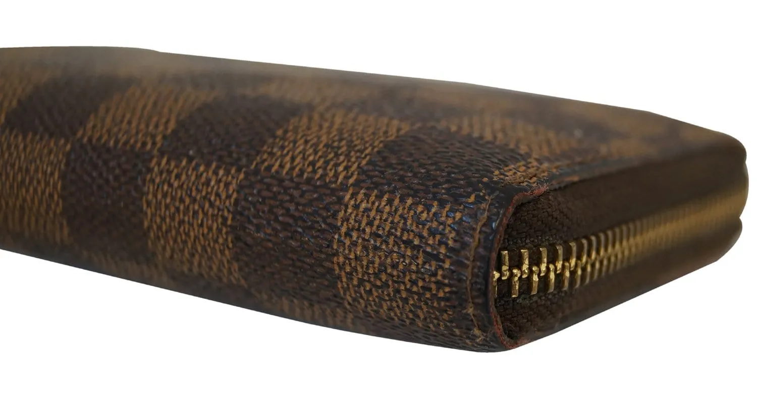 LOUIS VUITTON Damier Ebene Portefeuille Zippy Compact Wallet