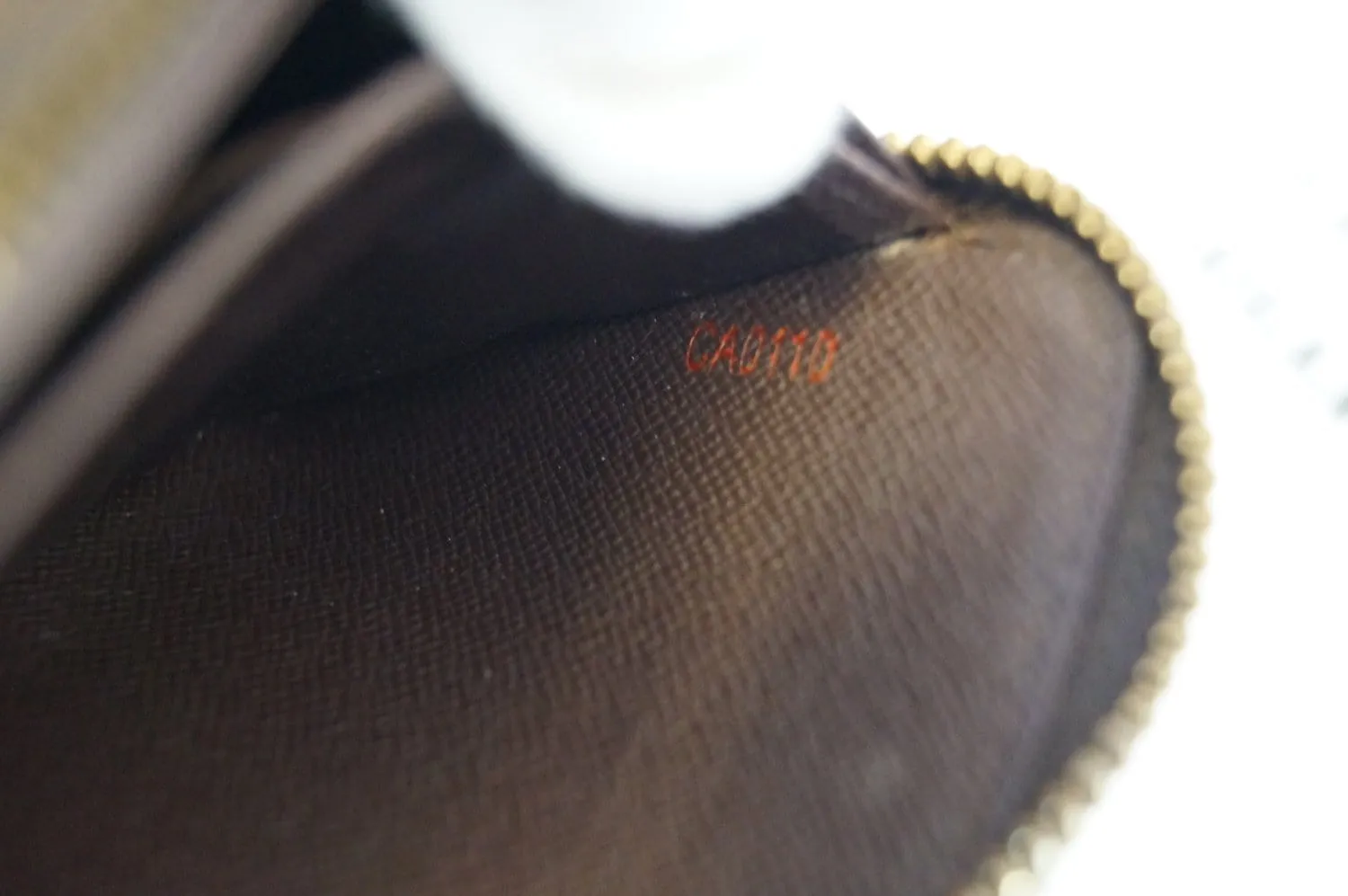 LOUIS VUITTON Damier Ebene Portefeuille Zippy Compact Wallet