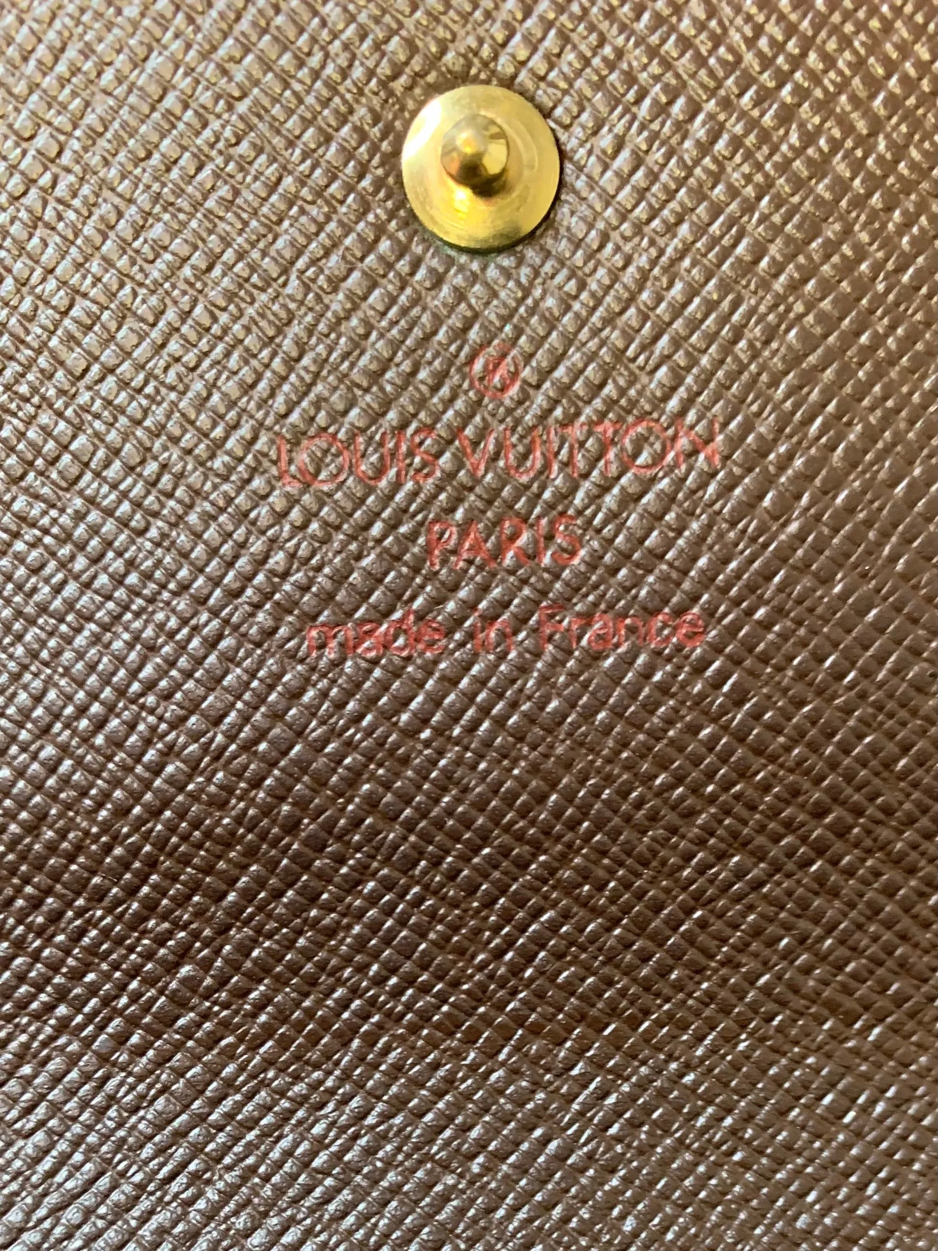 Louis Vuitton Damier Ebene Trifold Wallet