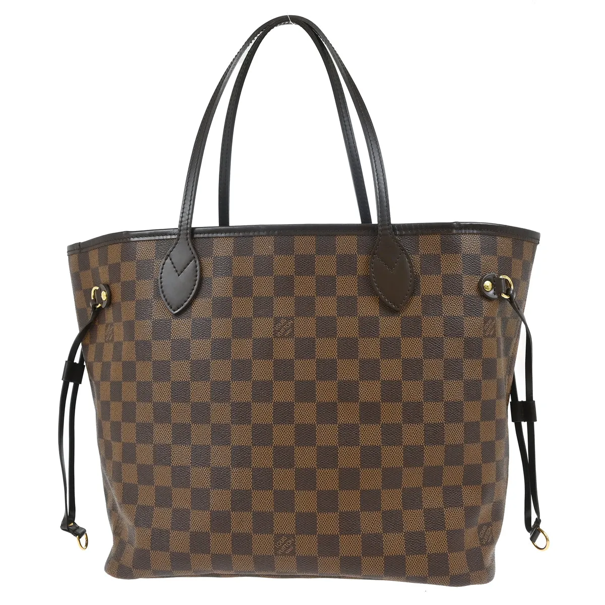 Louis Vuitton Damier Neverfull MM Shoulder Tote Bag N51105 CA4160 XX28520