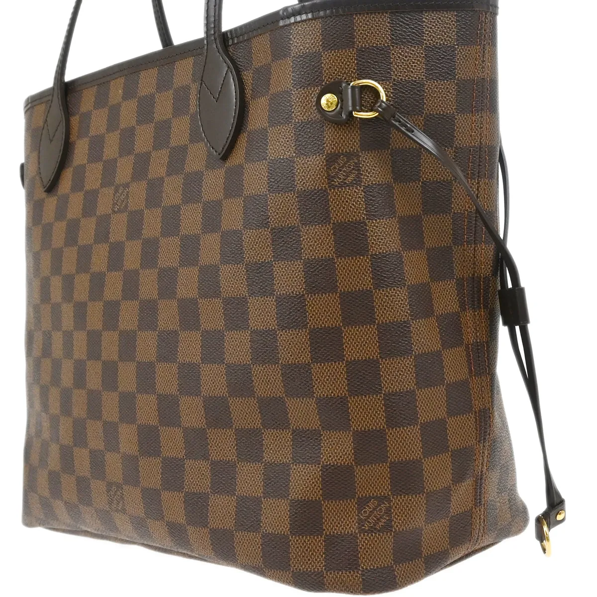Louis Vuitton Damier Neverfull MM Shoulder Tote Bag N51105 CA4160 XX28520