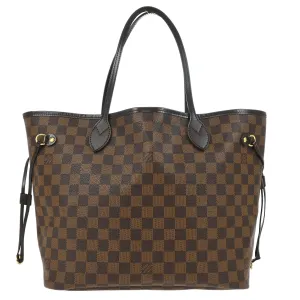 Louis Vuitton Damier Neverfull MM Shoulder Tote Bag N51105 CA4160 XX28520