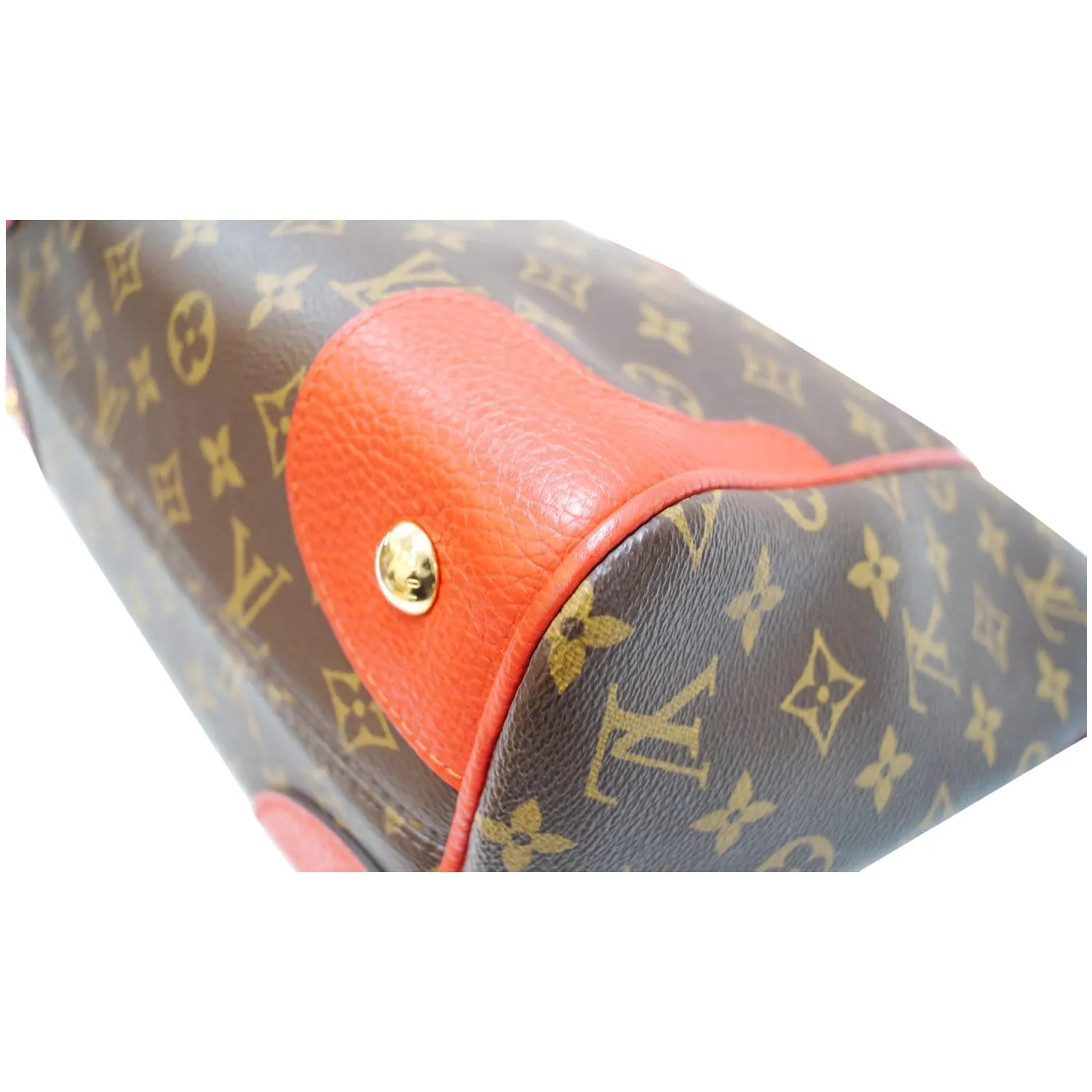 LOUIS VUITTON Estrela NM Monogram Canvas Shoulder Bag Cherry