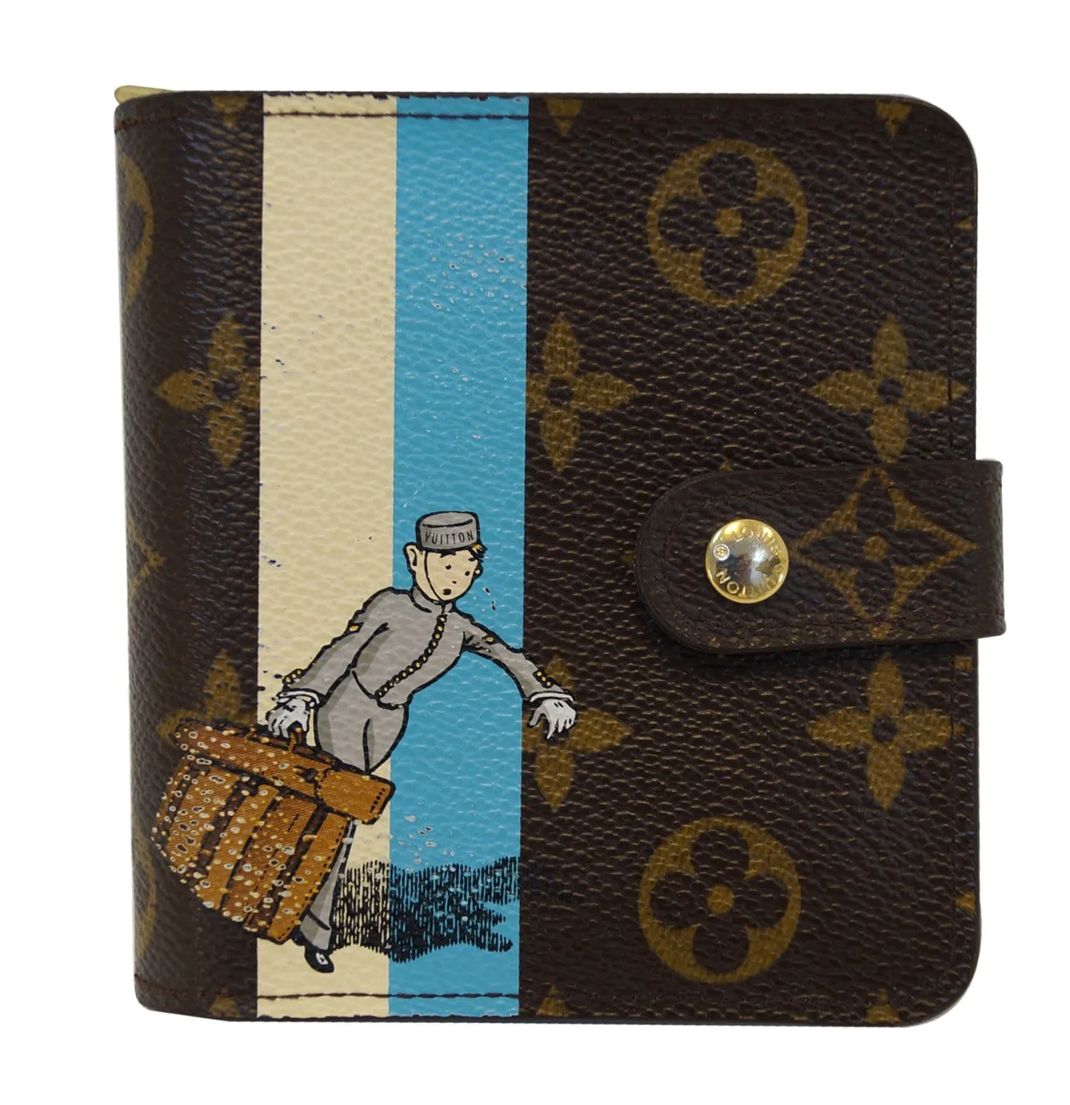 LOUIS VUITTON Monogram Bell Boy Compact Zippy Wallet Limited - Final Call