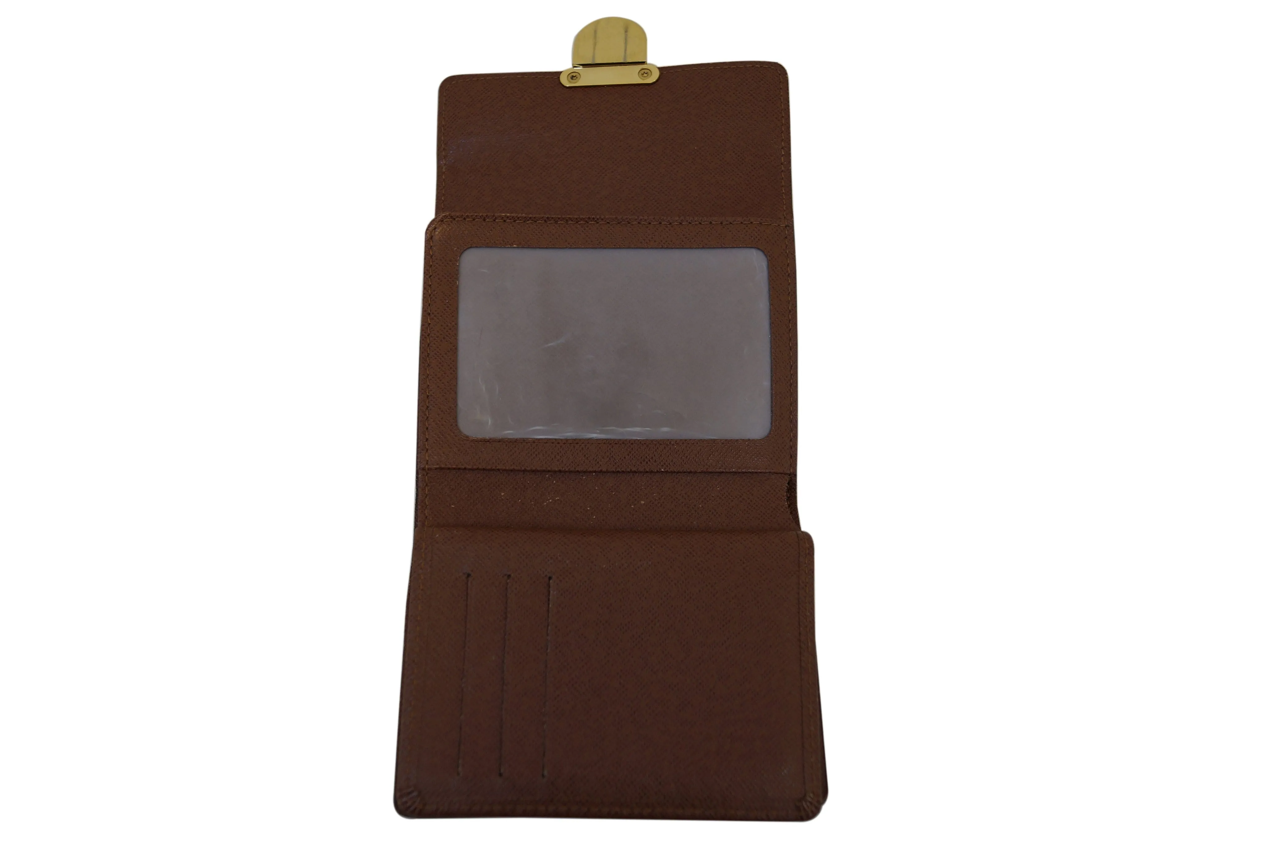 LOUIS VUITTON Monogram Canvas Brown Koala Wallet TT1215