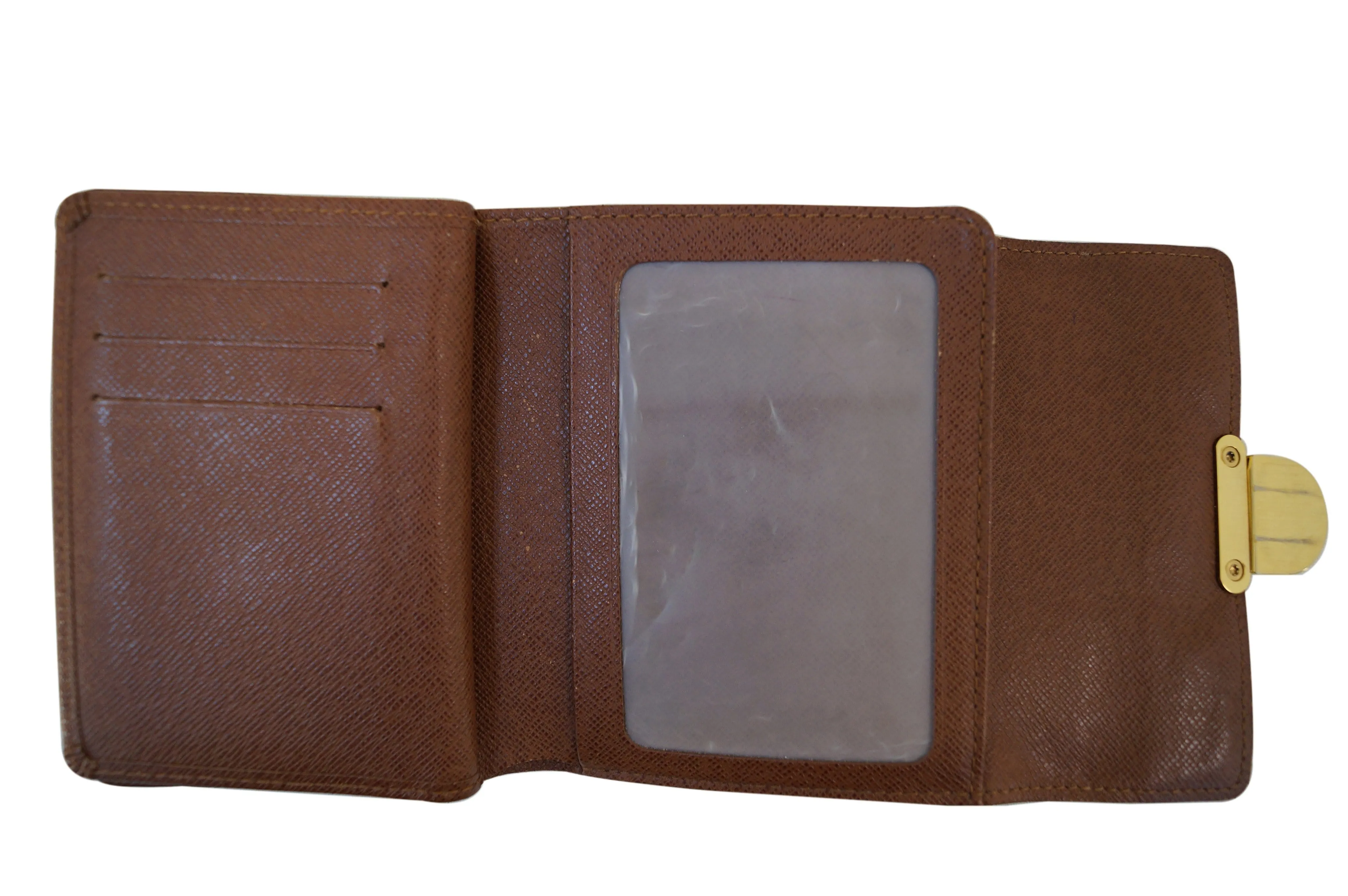 LOUIS VUITTON Monogram Canvas Brown Koala Wallet TT1215