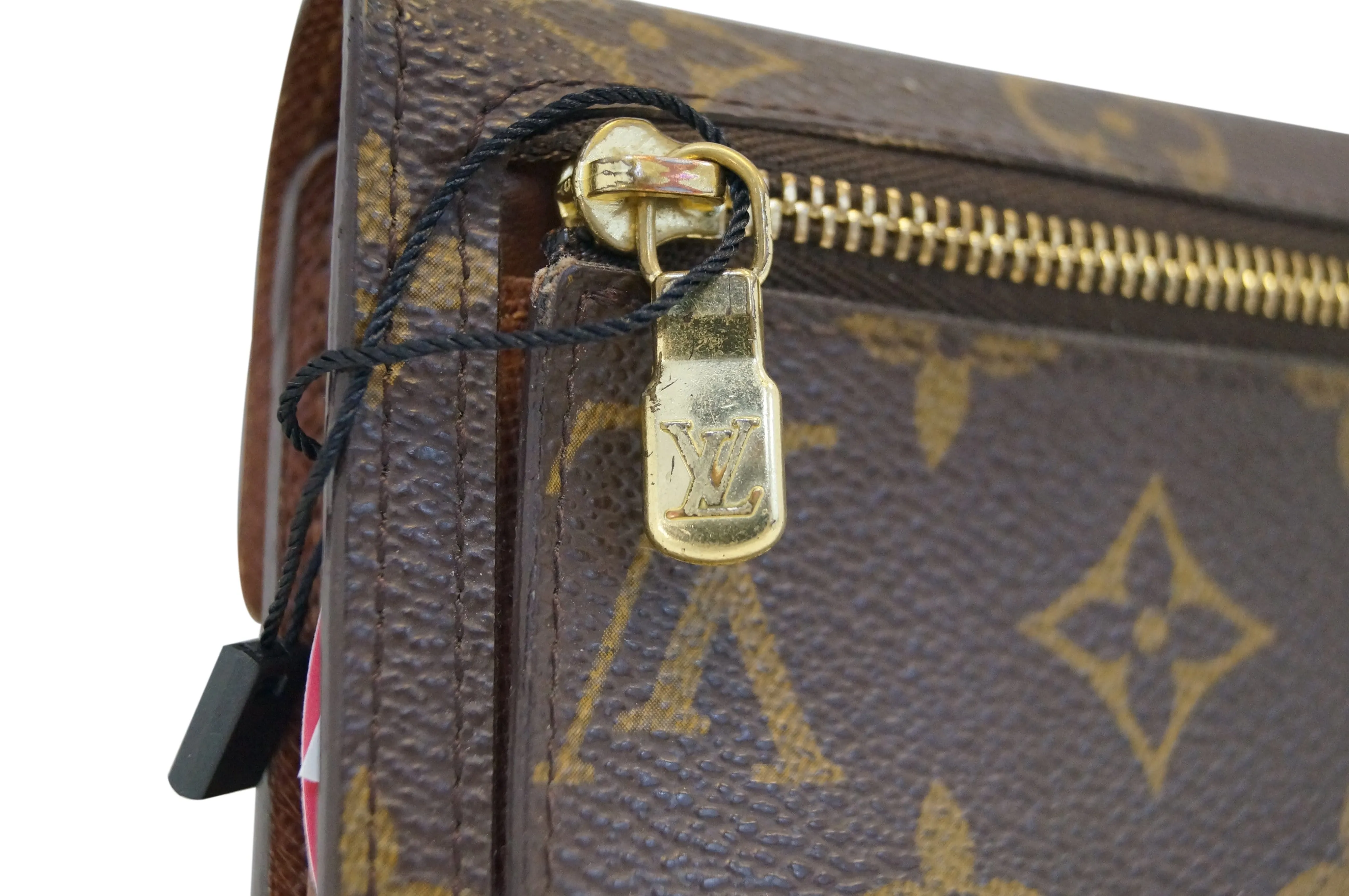 LOUIS VUITTON Monogram Canvas Brown Koala Wallet TT1215