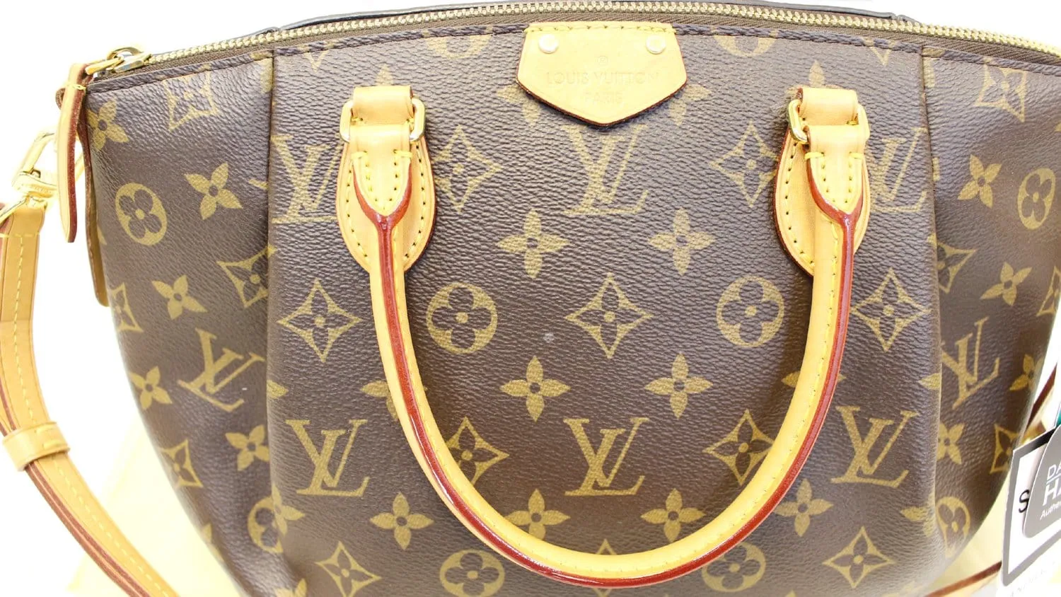 LOUIS VUITTON Monogram Canvas Brown Turenne PM Shoulder Bag