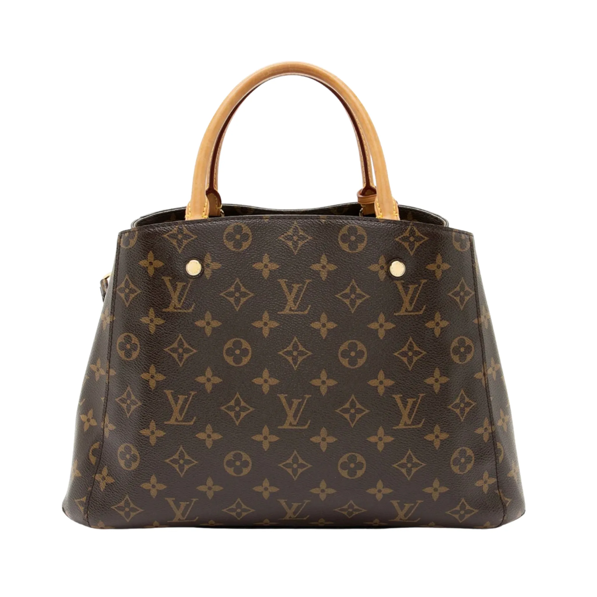 LOUIS VUITTON Monogram Canvas Montaigne MM Tote/Shoulder Bag