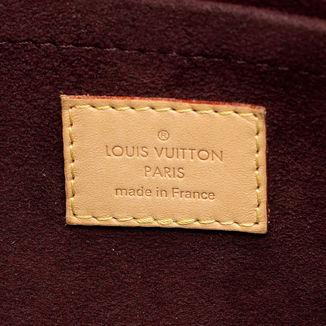 LOUIS VUITTON Monogram Canvas Montaigne MM Tote/Shoulder Bag