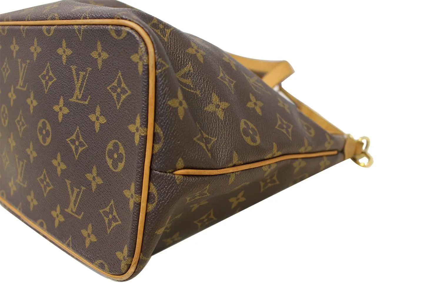 LOUIS VUITTON Monogram Canvas Palermo PM Brown Shoulder Bag