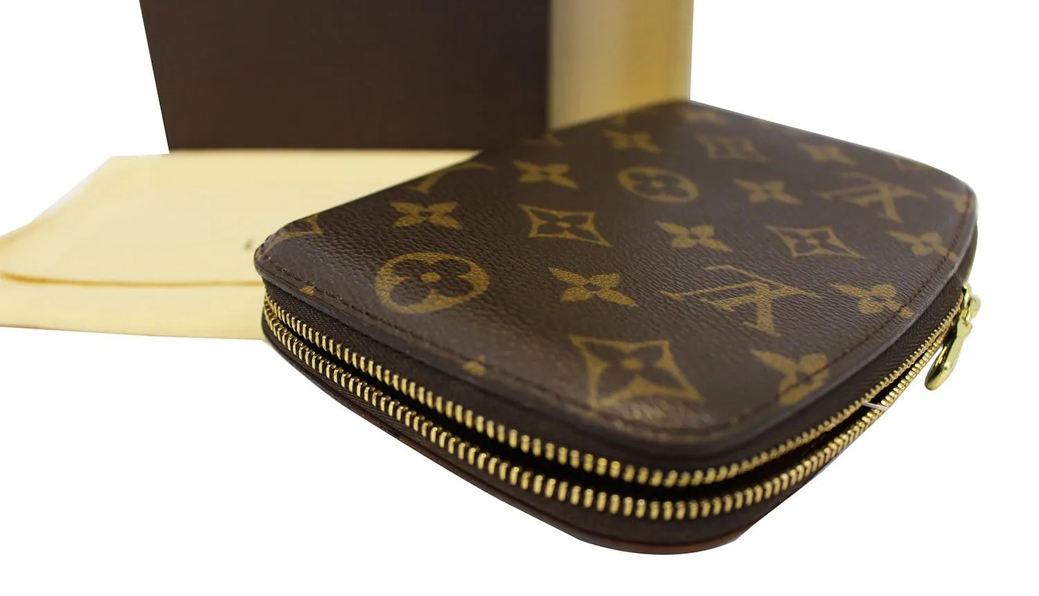 LOUIS VUITTON Monogram Compact Zippy Wallet