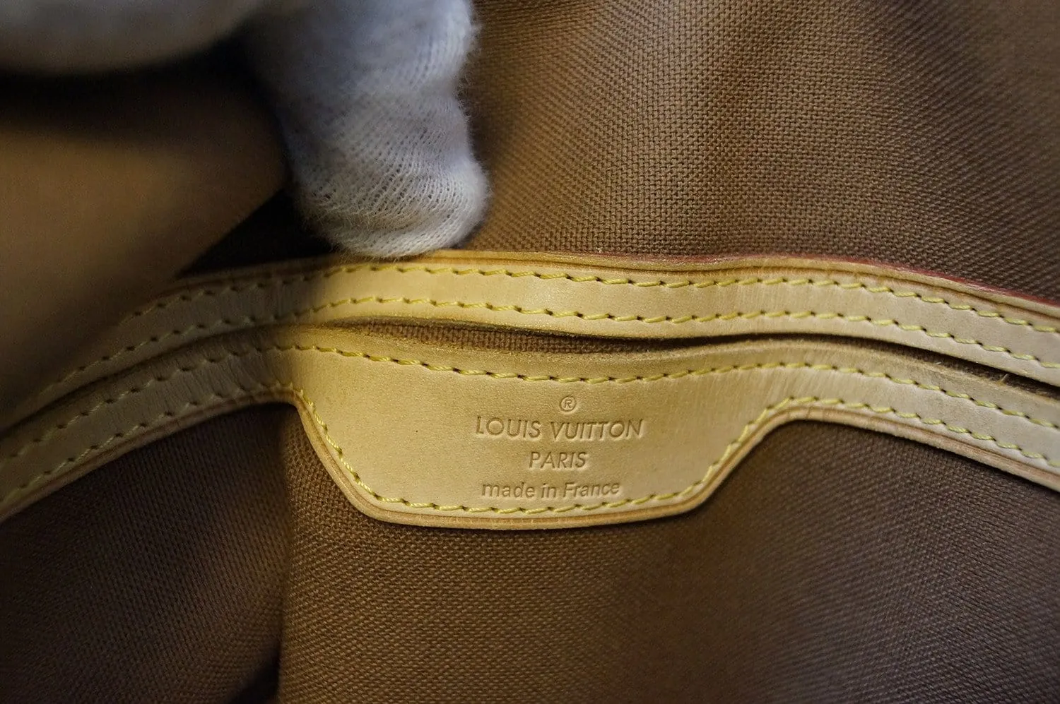 LOUIS VUITTON Monogram Palermo GM Tote Shoulder Bag