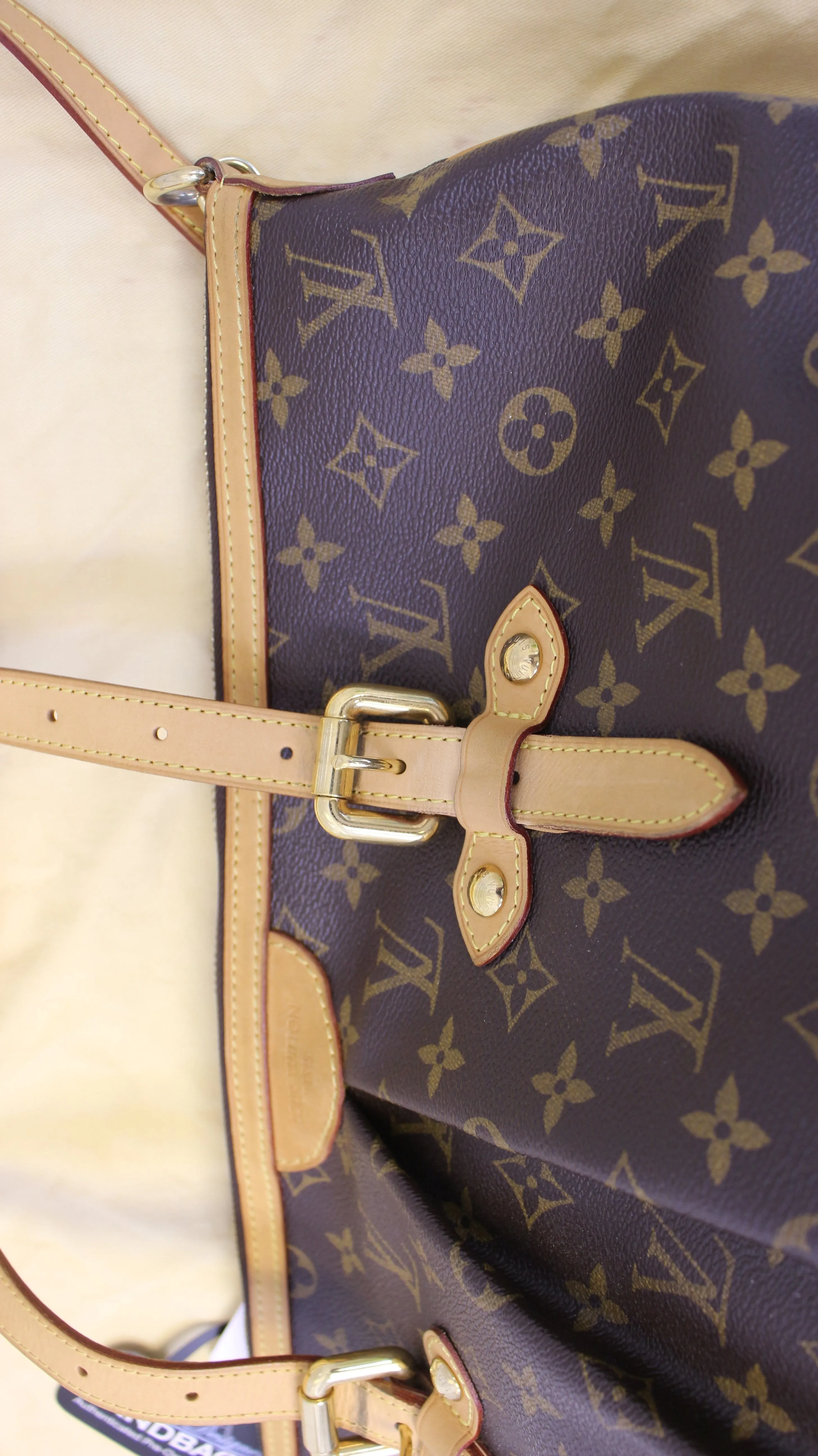 LOUIS VUITTON Monogram Palermo GM Tote Shoulder Bag