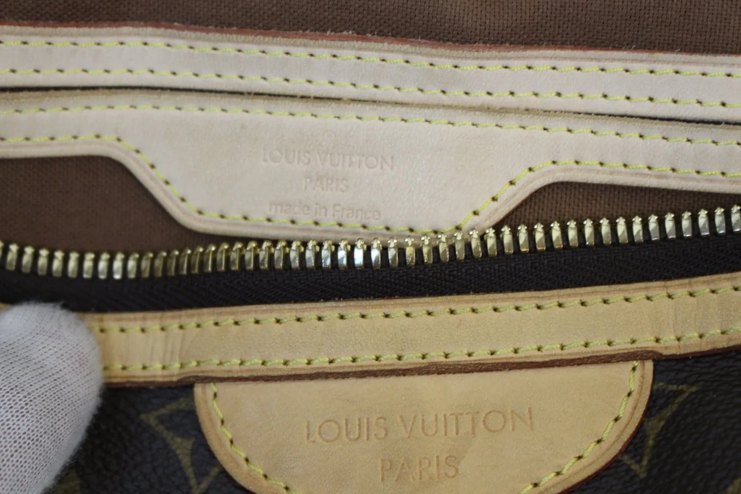 LOUIS VUITTON Monogram Palermo GM Tote Shoulder Bag