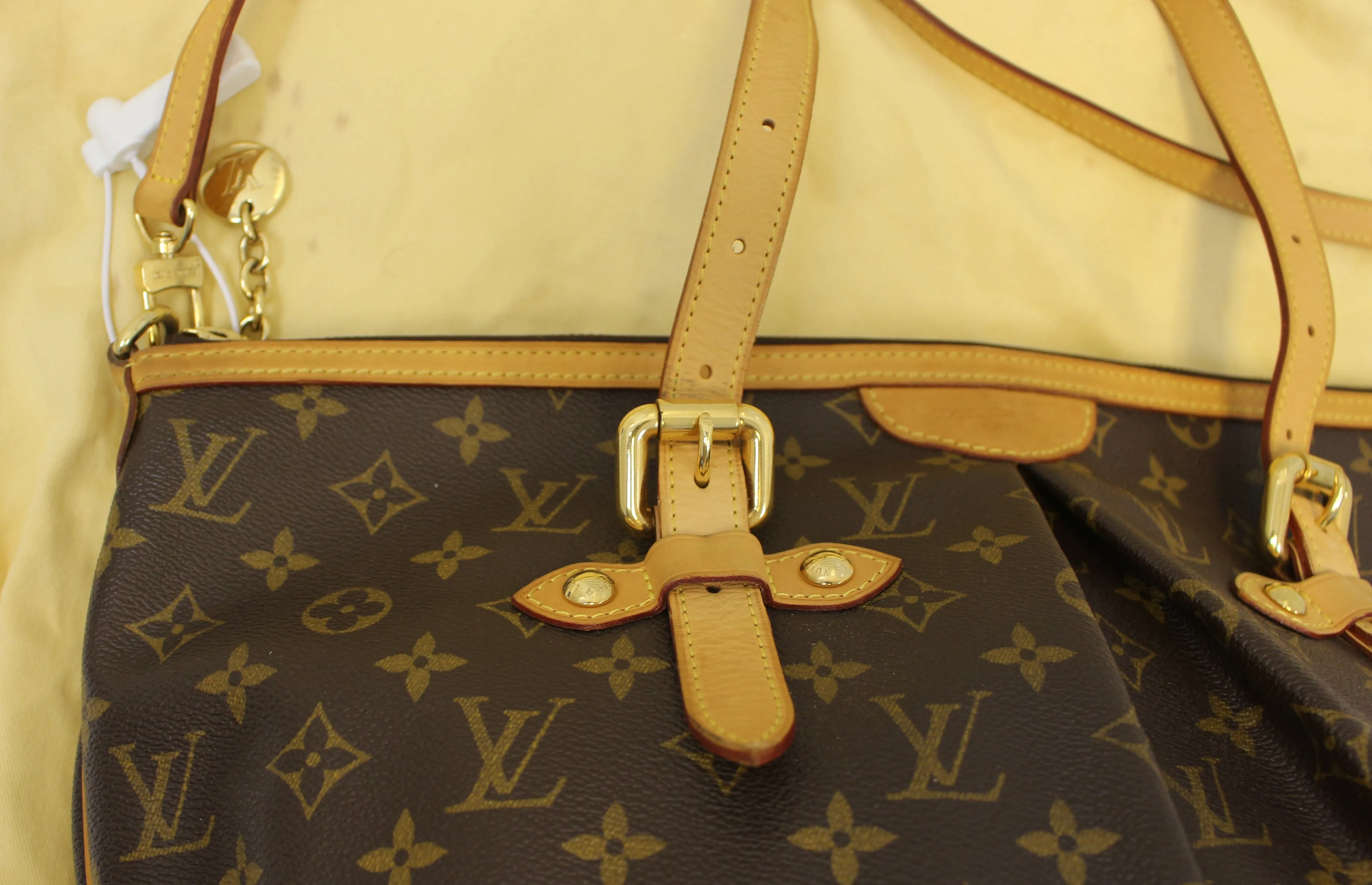 LOUIS VUITTON Monogram Palermo GM Tote Shoulder Bag