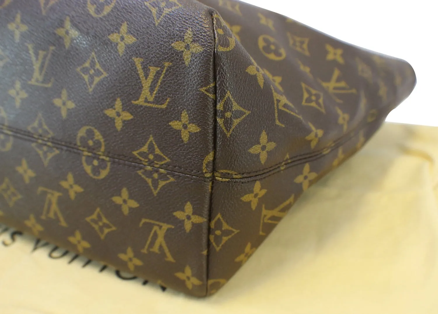 LOUIS VUITTON Monogram Raspail MM Shoulder Bag