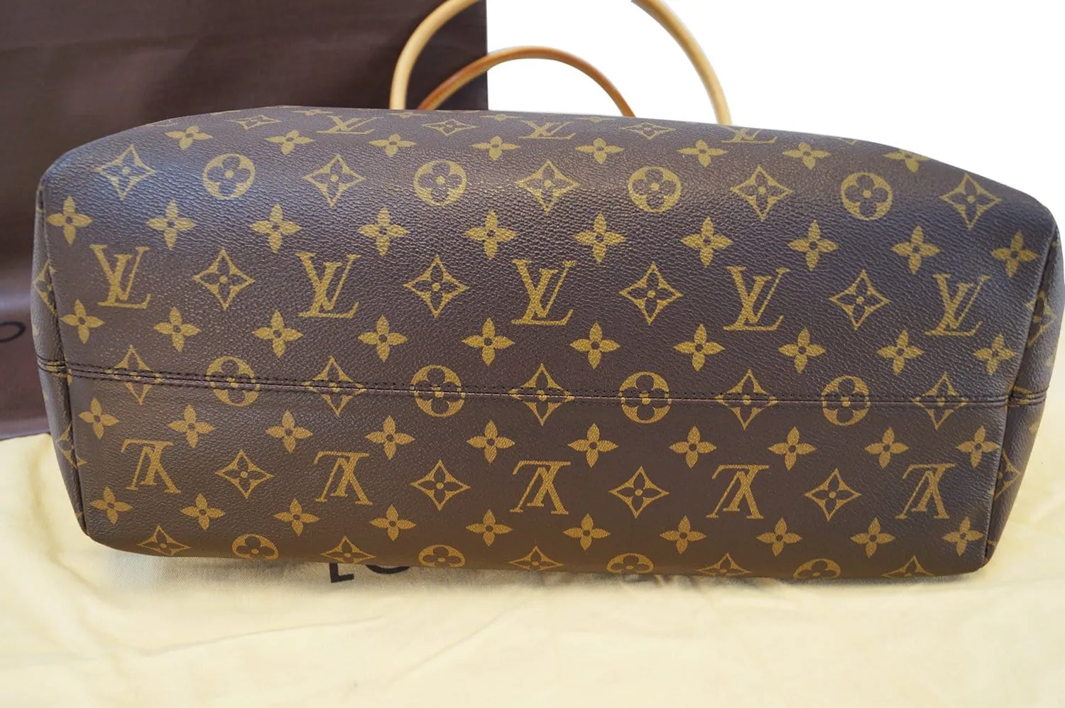 LOUIS VUITTON Monogram Raspail MM Shoulder Bag