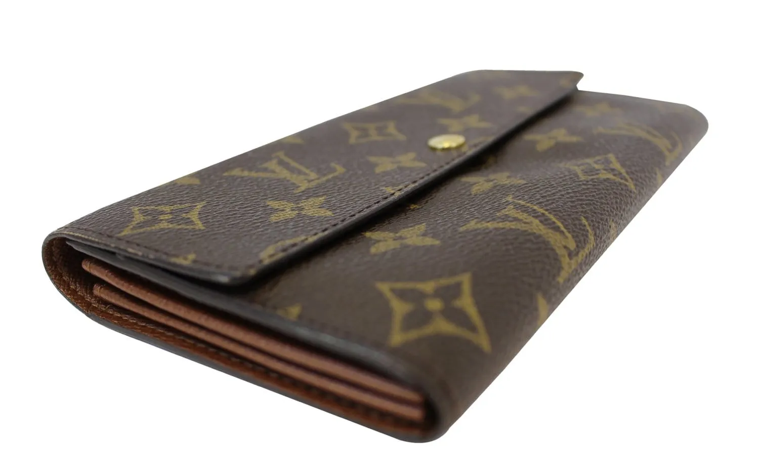 LOUIS VUITTON Monogram Sarah Long Wallet