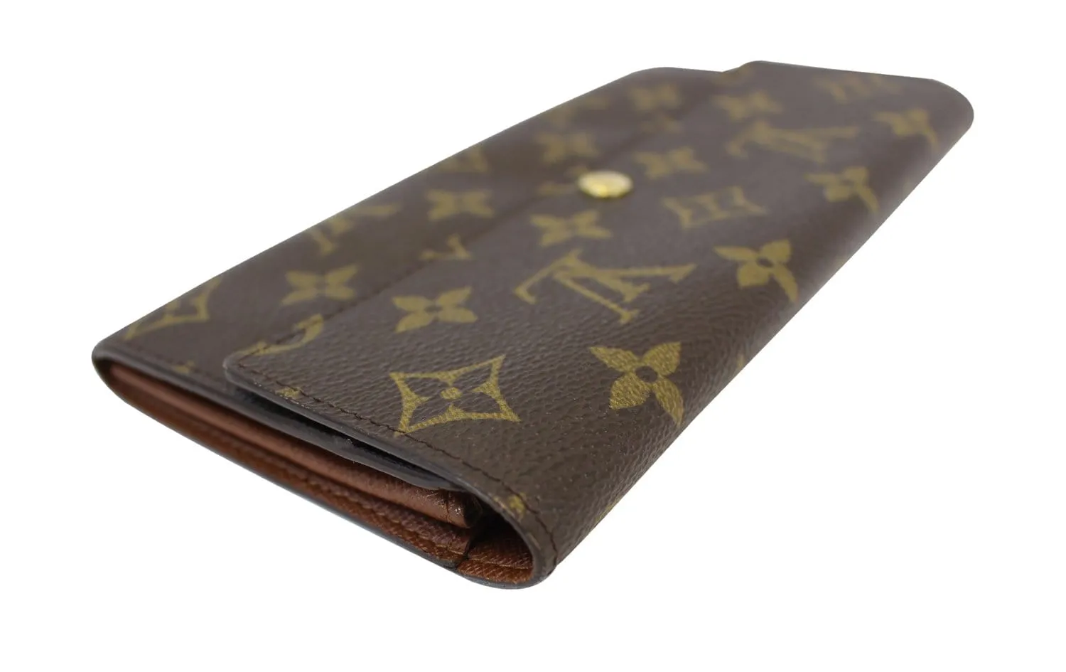 LOUIS VUITTON Monogram Sarah Long Wallet
