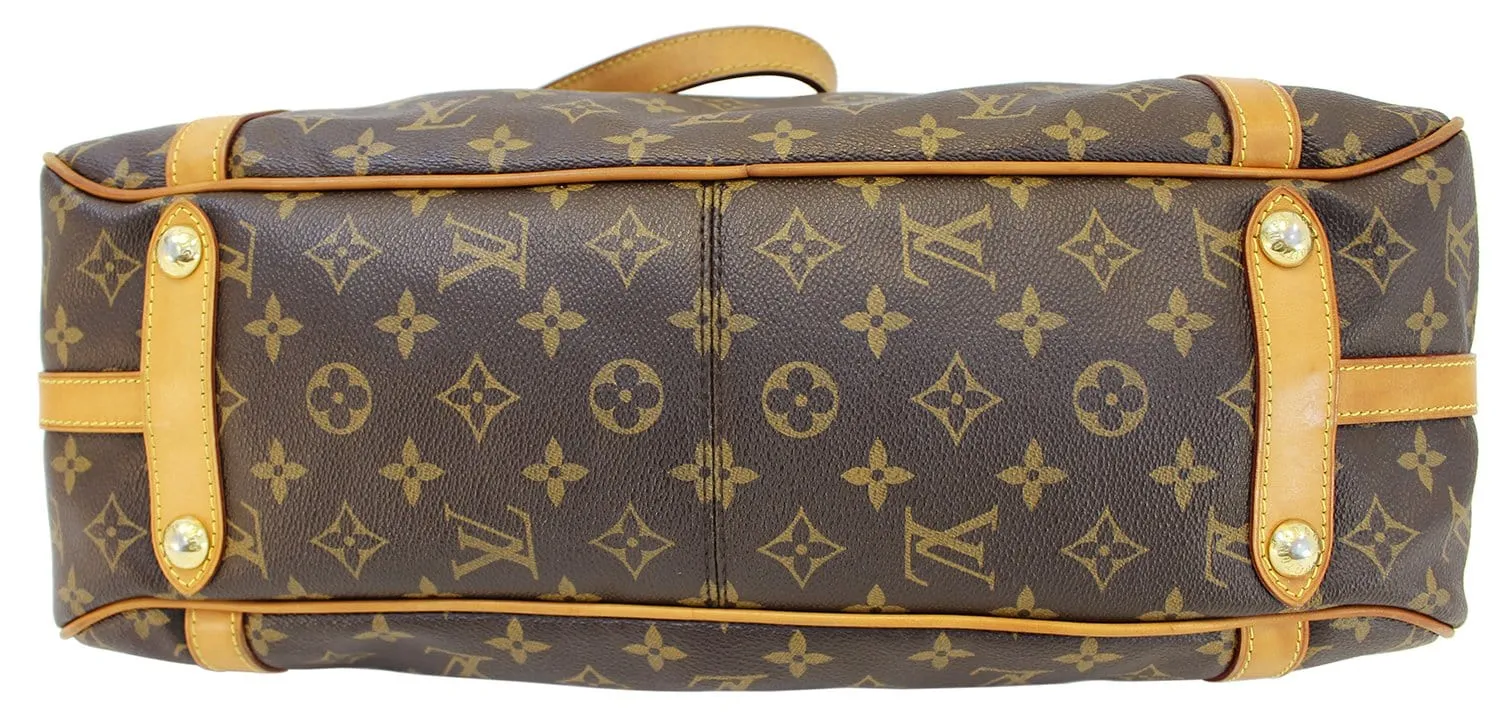 LOUIS VUITTON Monogram Stresa GM Tote Shoulder Bag