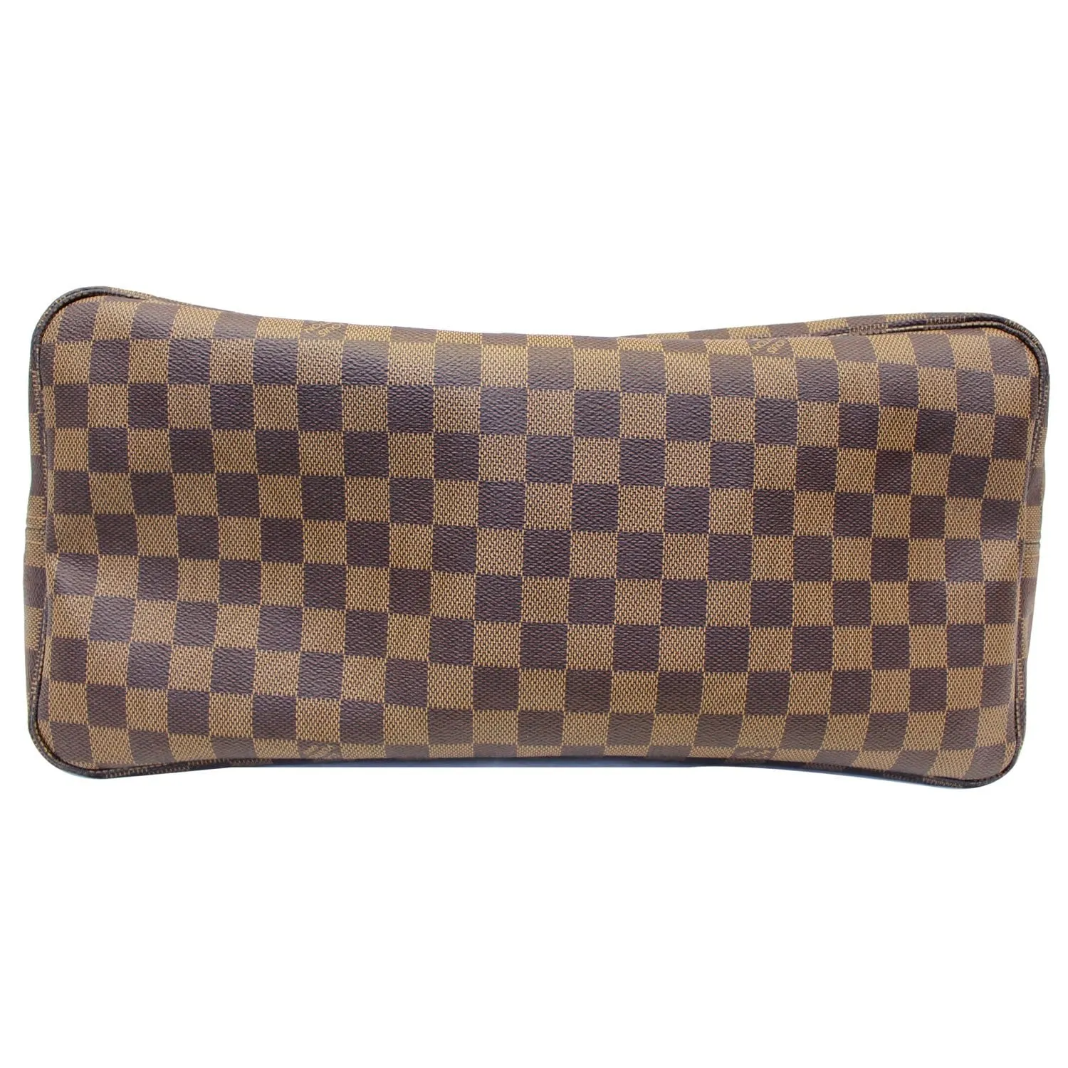 LOUIS VUITTON Neverfull GM Damier Ebene Tote Shoulder Bag Brown