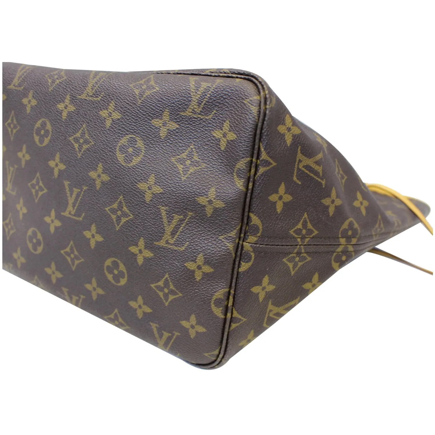 LOUIS VUITTON Neverfull GM Monogram Canvas Tote Shoulder Bag Brown