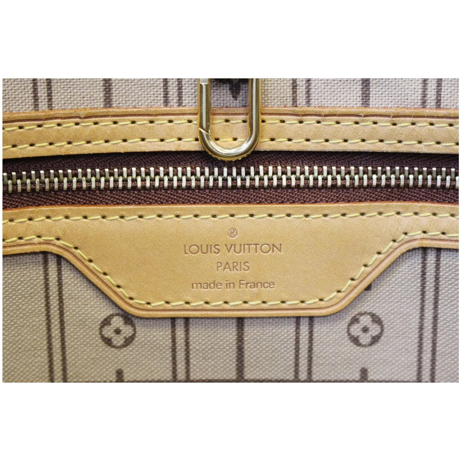 LOUIS VUITTON Neverfull GM Monogram Canvas Tote Shoulder Bag Brown