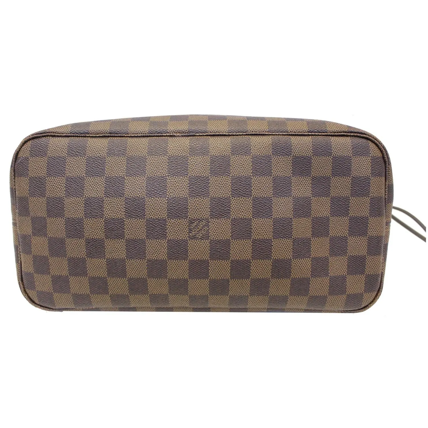 LOUIS VUITTON Neverfull MM Damier Ebene Tote Shoulder Bag Rose Ballerine